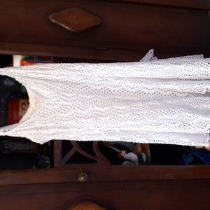 Cute white summer dress